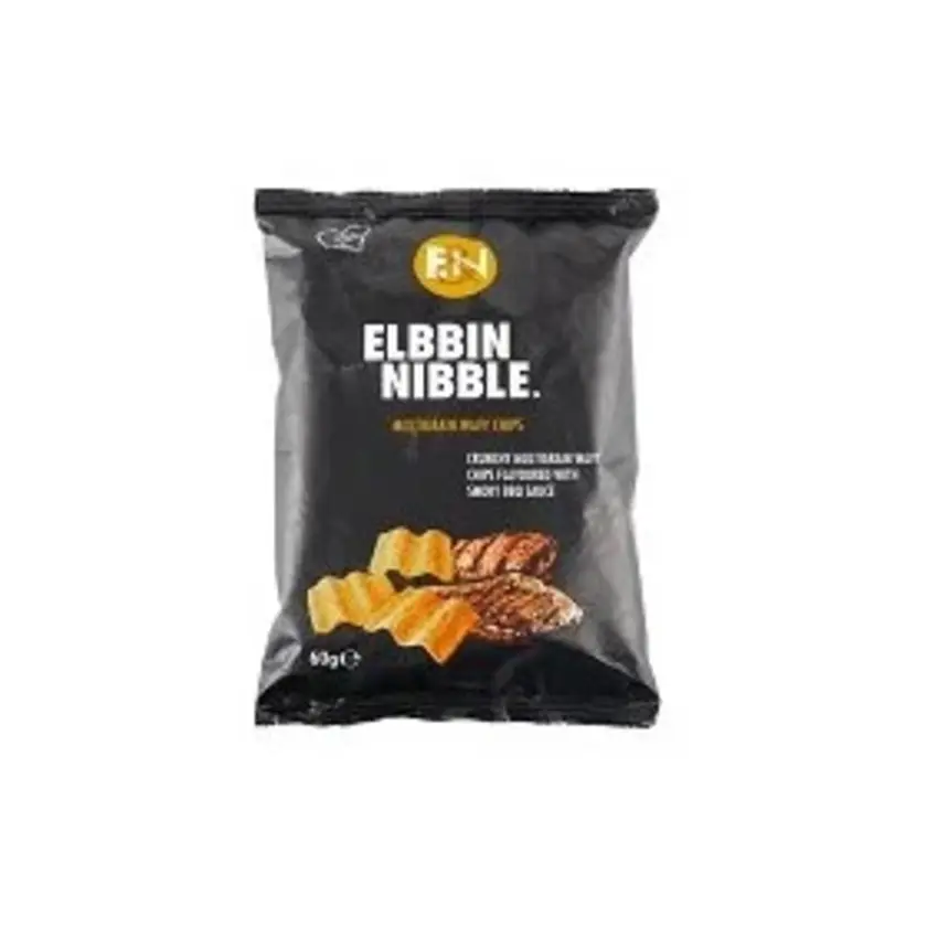 Elbbin Multigrain Wavy Chips Barbeque 60g